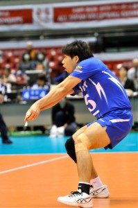 米山裕太(東レアローズ) 小柄ながらも高い守備力などで全日本でも活躍