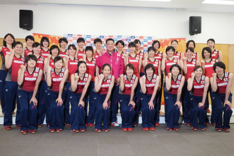 「世界一にチャレンジ」全日本女子始動 サムネイル