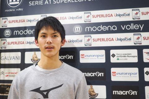 越境バレーボーラー　川口太一　イタリアでの経験を活かしてチームでのポジション争いに勝ちたい サムネイル