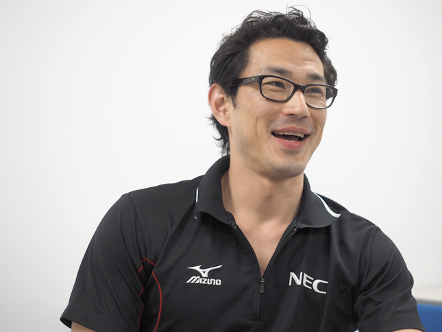 NEC山田晃豊監督  チーム力がつかんだ勝利