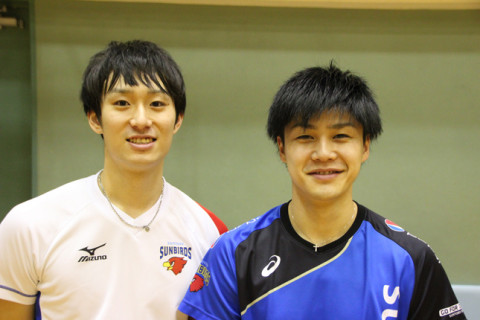 柳田将洋×山本湧「ライバルより、同期という気持ち」「バレンタインは、苦すぎないチョコがいいです」「僕は甘いものが苦手」 サムネイル