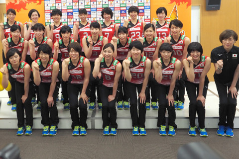 全日本女子始動記者会見　岩坂主将、新鍋、宮下、古賀ら抱負 サムネイル