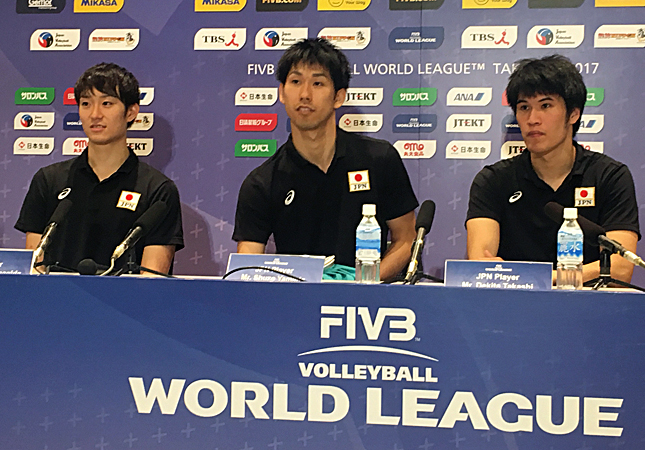 スロベニア戦談話　山田「マサと対角を組むのは夢だったので素直に嬉しい」