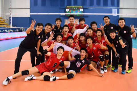 全日本ユース男子　韓国にストレートで勝利し、銅メダルを獲得（ゲームレポート） サムネイル