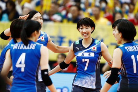 グラチャンブラジル戦会見　中田監督　石井優希、冨永こよみ、岩坂主将 サムネイル