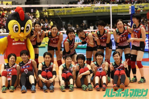グラチャン　全日本女子、韓国にストレートで勝利し、白星発進 サムネイル