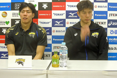 １・２位直接対決はパナソニックに軍配　清水邦広「本調子の合成にもしっかりと勝ちたい」 サムネイル