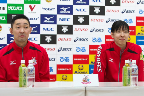 V・プレミアリーグ女子　久光製薬、２レグも無敗で終える。デンソーがNECに勝ち、４位に。上尾はホームでストレート勝利 サムネイル