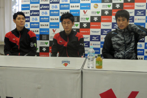 サントリー栗山「勝ちパターンが見えない」パナソニック深津「今日スタメンの久原がいい働きをした」 サムネイル