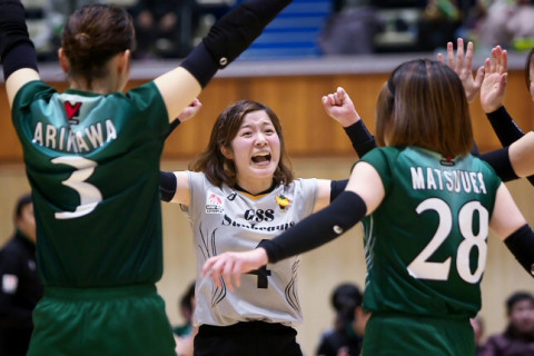 V・チャレンジリーグⅡ女子　GSSが首位の群馬銀行を3-1で破る サムネイル