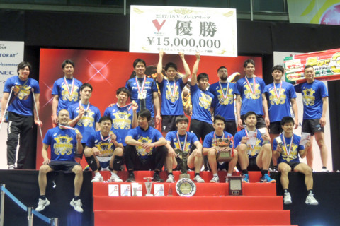 パナソニック４年ぶり５度目の優勝 サムネイル