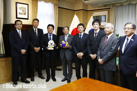 株式会社ブレイザーズスポーツクラブが和歌山県と連携協力に関する 覚書調印 サムネイル
