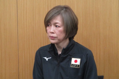全日本女子・中田久美監督「黒後愛はパワーと積極的な姿勢が頼もしい。セッターはいけるところまでは3人で」 サムネイル