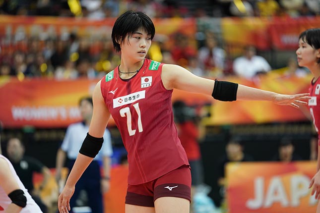 世界選手権女子2次ラウンド1日目 日本vsドミニカ共和国 フォトギャラリー
