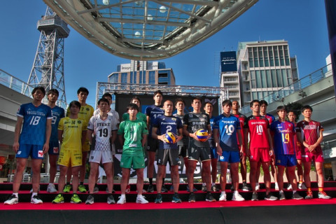 高松卓矢「Jリーグは知ってますよね？　Bリーグも知ってますよね？　じゃあVリーグは？」V.LEAGUE開幕記者会見 サムネイル