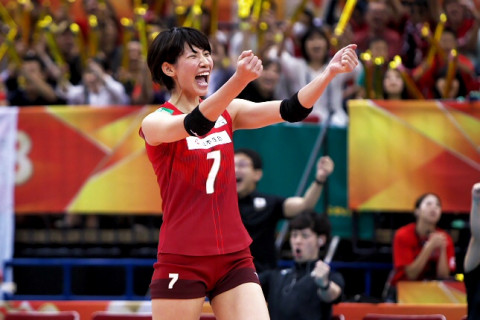 石井優希「攻める気持ちで打ち切れた」　2018女子世界選手権　ドミニカ共和国戦コメント サムネイル