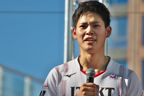 西田有志「女子に対抗してというわけではないけど、男子もまず結果を出さないと」　出耒田敬「オフザネットでさばく」 サムネイル