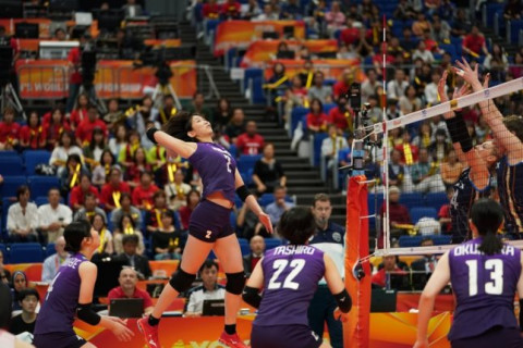 全日本女子、黒後愛、古賀紗理那らが奮闘するも、オランダにフルセットで惜敗　2018女子世界選手権 サムネイル