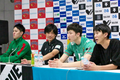 JT武智「世界のトッププレイヤーと対戦できるのは光栄で嬉しい」劉「日本にはそこそこ、いえよく慣れました（笑）」 サムネイル