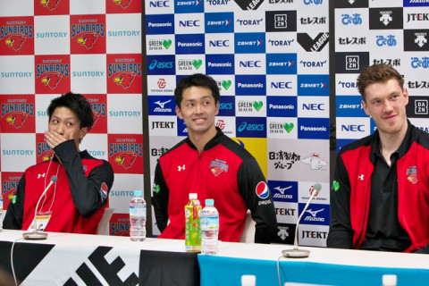 ムセルスキー「バレーで成長したいと思って日本に来た」藤中「最後はムセルスキーに託す、それもサンバーズの形」 サムネイル