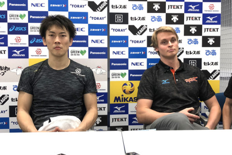 豊田合成　高松卓矢「白熱した雰囲気ごとバレーボールを楽しんでもらいたい」 サムネイル