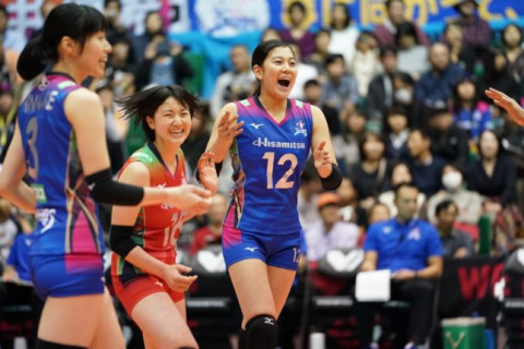 NEC、久光製薬、JTなどが初戦を白星で飾る　V.LEAGUE DIVISION1女子 サムネイル