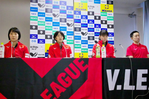 デンソー・川北元監督「サイドの攻撃が決まらなかったのが敗因」　大竹里歩「ケガから復帰し、バレーボールができることに感謝」 サムネイル