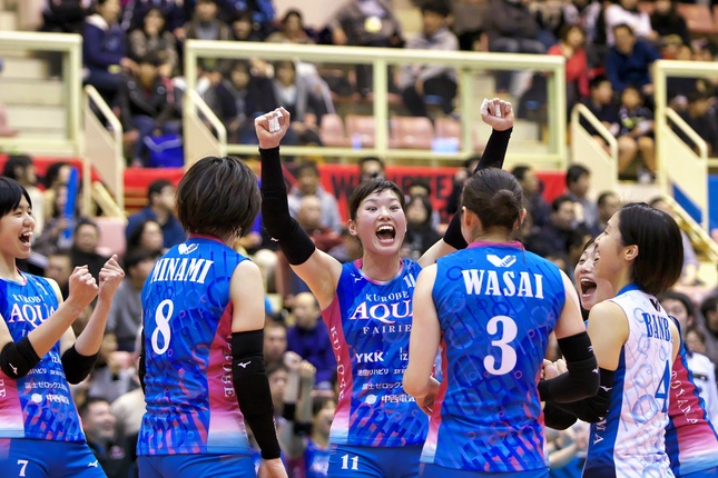 PFU・江畑幸子「このままでは終われない」　KUROBE・フレヤ「やっと心が落ち着いた」　V1リーグ女子会見コメント