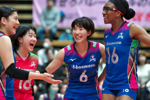 石井優希「みんながつないだボールを点数にしたかった」　荒木絵里香「最後に勝ち切れないのが今の実力」　皇后杯決勝記者会見コメント サムネイル