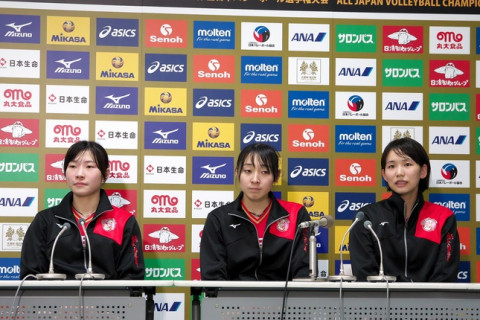 古賀紗理那「負けはしたが、攻め切れた」　石井優希「決勝戦は勝つことだけを考える」　皇后杯 準決勝 会見コメント サムネイル