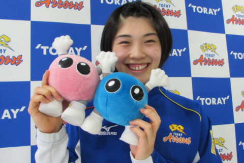 黒後愛「苦しいときにスパイクで1点」「流れを変えるディグをしたい」（前編） サムネイル