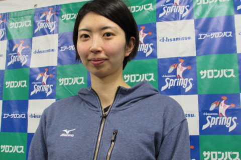 新主将に聞く 岩坂名奈（前編）「久光製薬でもキャプテンをやって、チームをまとめて勝たせることができれば、また成長できる」 サムネイル