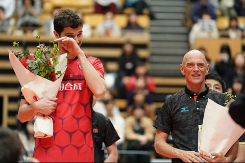 フォト：豊田合成 クリスティアンソンSHC・イゴール選手 退団特別セレモニー サムネイル