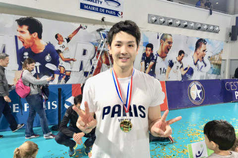 越境バレーボーラー本間隆太（パリバレー）「代表で試合に出て、もっと上のレベルでプレーしたいという意識が芽生えました」前編 サムネイル