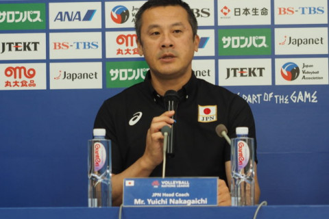 中垣内祐一監督「応援してくれる方々との一体感が生まれるような試合がしたい」VNL東京大会前日記者会見 サムネイル