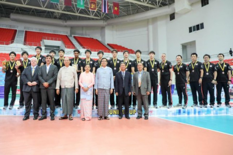 U23男子、パキスタンにストレートで勝利し、銅メダルを獲得　第3回アジアU23男子選手権 サムネイル