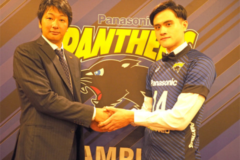 パナソニック、アジア枠選手に劉鴻敏選手（台湾代表）を獲得　ウルフドッグス獲得の劉の双子の兄　台湾で絶大な人気の3人がVに結集 サムネイル