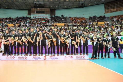 日本代表男子、韓国を3-1で下して銅メダル。個人賞に石川祐希、山本智大　第20回アジア男子選手権大会 サムネイル
