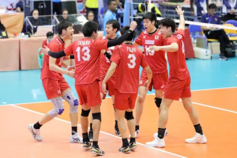日本代表男子、ホンコンチャイナをストレートで破り、白星発進　第20回アジア男子選手権大会 サムネイル