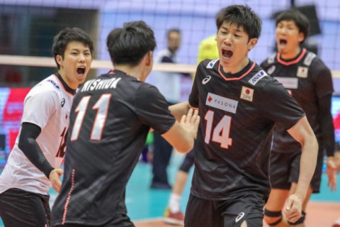 日本代表男子、中国を3-1で下し、準決勝に進出　第20回アジア男子選手権大会 サムネイル