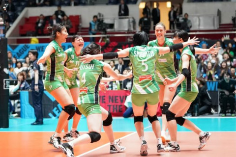 JTが9シーズンぶり2回目の優勝。MVPにドルーズ・アンドレア　V1女子ファイナル サムネイル