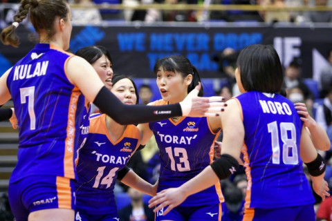 V1女子はファイナルステージへ。東レ、JTなどが1勝目 サムネイル