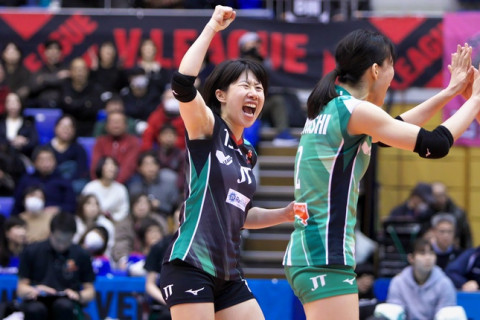 JT・小幡真子「シンプルに勝つことしか考えていない」、久光製薬・石井優希「まずは私が自信を持ってやります」 サムネイル