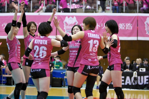 姫路が群馬銀行をストレートで下し、1勝目　V・チャレンジマッチ女子第1日目 サムネイル