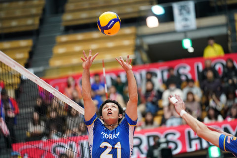 東レ男子、新体制を発表　日本代表の藤井直伸が副将に サムネイル
