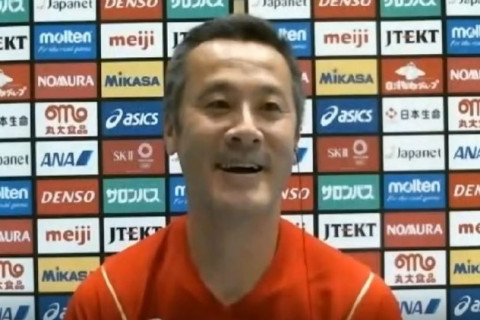男子日本代表・中垣内祐一監督囲み取材（全文）「大学生にとって石川祐希は神様のような存在。ともにプレーできて、目が輝いていた」 サムネイル