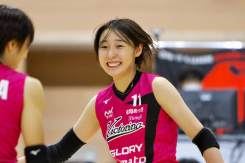 新たなるステージに立つ姫路・荒谷栞「移籍してから開幕を楽しみにしていました」　V1女子会見 サムネイル