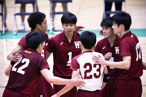 フォト 早稲田大学バレーボール部 2020.12.04 全日本インカレ 荒川総合スポーツセンター サムネイル
