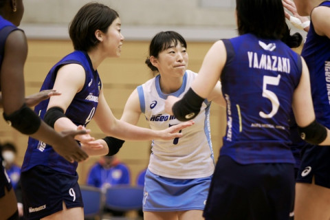 埼玉上尾が姫路に3-0、久光がKUROBEに3-1で勝利　V1女子 サムネイル