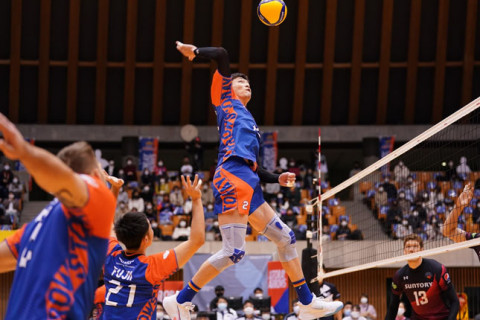 東レ藤井直伸「1点ほしいときにとれなかった」篠田監督「ムセルスキー選手と柳田選手を明日どう抑えるか」V1男子会見 サムネイル